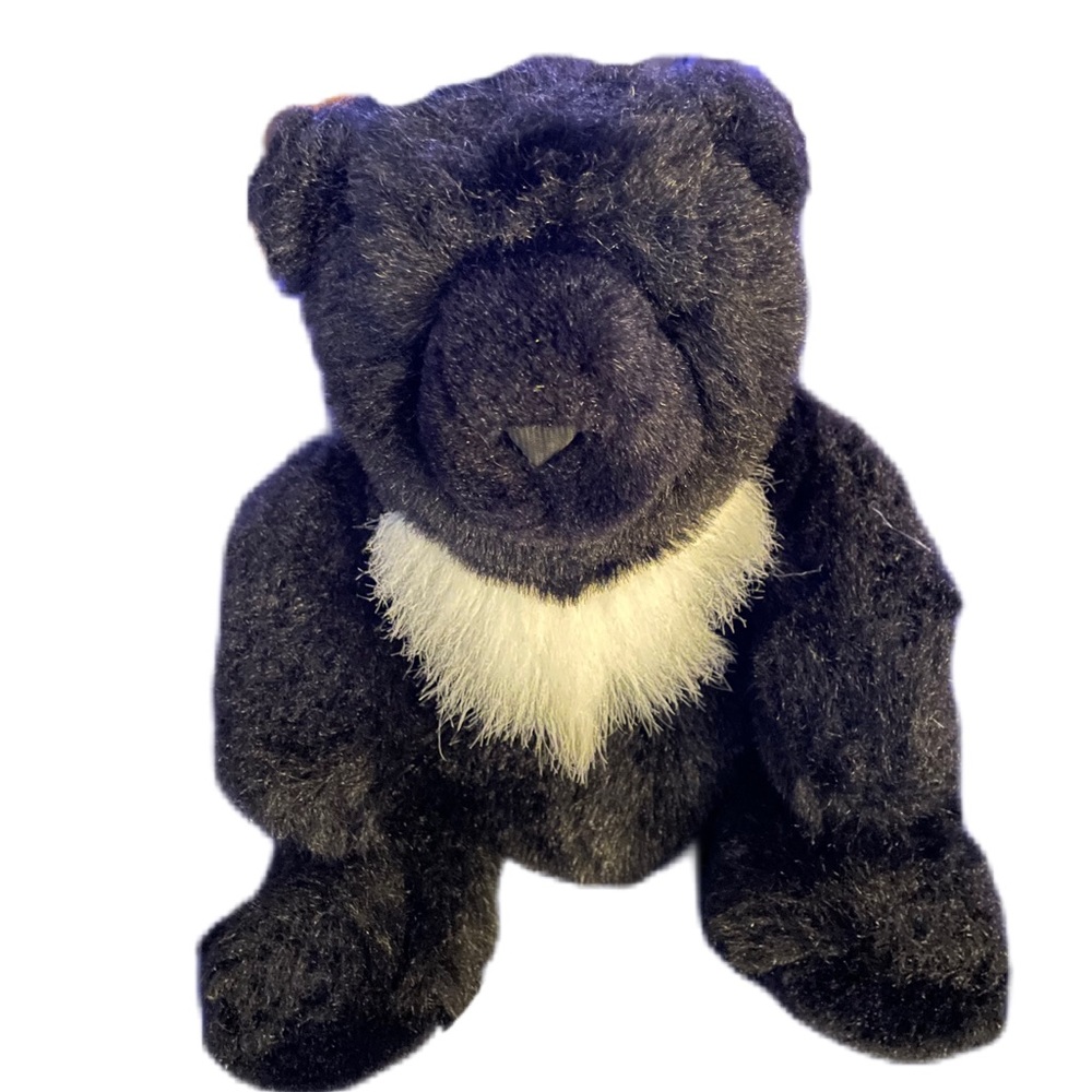 VTG Westcliff Collection Black Bear 12" Stuffed Animal Teddy Plush Toy 80s 90s